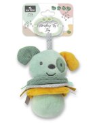 LORELLI Jucarie de plus Catelus Verde 16 cm cu vibratie 0 luni+