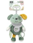 LORELLI Jucarie de plus cu inel pentru agatat Catelus Verde 24 cm 0 luni+