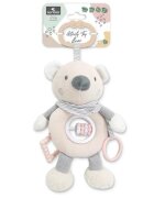 LORELLI Jucarie de plus cu inel pentru agatat Ursulet Beige 24 cm 0 luni+