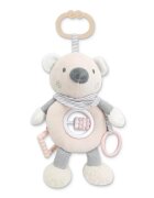 LORELLI Jucarie de plus cu inel pentru agatat Ursulet Beige 24 cm 0 luni+