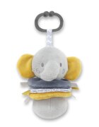 LORELLI Jucarie de plus Elefant Gri 16 cm cu vibratie 0 luni+