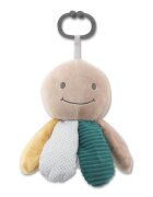 LORELLI Jucarie din plus cu zornaitoare si zona fosnaitoare Octopus Natural Blue Beige 0 luni+