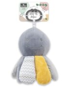LORELLI Jucarie din plus cu zornaitoare si zona fosnaitoare Octopus Natural Grey 0 luni+