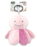 LORELLI Jucarie din plus cu zornaitoare si zona fosnaitoare Octopus Natural Pink 0 luni+