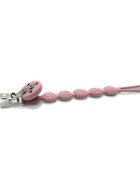 LORELLI Lant din silicon pentru suzeta 0 luni+ Pink