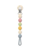 LORELLI Lant pentru suzeta din silicon clips de prindere BPA free Blue Mix