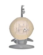 LORELLI Leagan Bella electric rotativ cu panel muzical Beige Dots