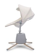 LORELLI Leagan electric pentru bebelusi Storky Beige bluetooth telecomanda 5 viteze de leganare potrivit 0-6 luni