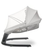 LORELLI Leagan electric Siena Light Grey 0-12 luni 5 viteze de leganare senzor inteligent de miscare telecomanda panou muzical