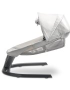 LORELLI Leagan electric Siena Light Grey 0-12 luni 5 viteze de leganare senzor inteligent de miscare telecomanda panou muzical