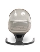 LORELLI Leagan electric Siena Mocha 0-12 luni 5 viteze de leganare senzor inteligent de miscare telecomanda panou muzical