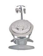 LORELLI Leagan electric Toscana Grey Trees rotativ panou muzical telecomanda