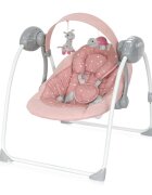 LORELLI Leagan Portofino electric si muzical Peach Beige Stars