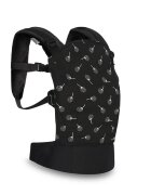 LORELLI Marsupiu ergonomic Wally bumbac Black