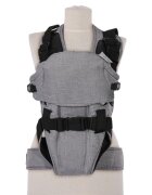 LORELLI Marsupiu Weekend Grey Black cu 3 pozitii incusiv pozitia de alaptare