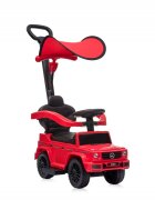 LORELLI Masinuta copii de impins Mercedes-Benz G350D Red cu maner parental si copertina detasabile suport pentru picioare volan cu functii muzicale inaltime de la sol la sezut 26 cm