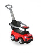 LORELLI Masinuta copii de impins Red cu maner parental spatar inalt spatiu pentru depozitarea jucariilor functii muzicale lumini inaltime de la sol la sezut 25 cm