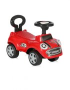 LORELLI Masinuta pentru copii Mini Red fara pedale spatar cu functie de impingere protectie impotriva rasturnarii functii muzicale lumini inaltime de la sol la sezut 20 cm