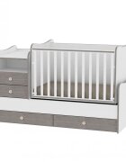 LORELLI Mobilier Combo 72 x 172 cm transformabil White Coffee