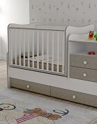 LORELLI Mobilier Combo 72 x 172 cm transformabil White Coffee
