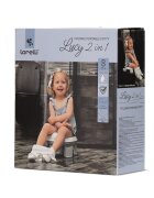 LORELLI Olita pliabila de voiaj 2 in 1 Lucy Grey cu functie reductor WC include geanta de transport si 20 saci de unica folosinta
