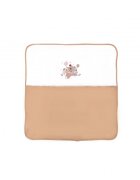 LORELLI Patura bumbac bebe 90x90 cm Za Za Caffee Latte