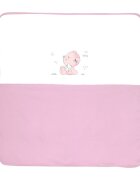 LORELLI Paturica bumbac 90x90 cm Za Za Pink