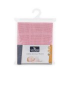 LORELLI Paturica crosetata din bumbac 75 x 100 cm Pink