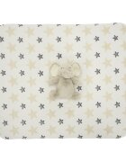 LORELLI Paturica moale cu jucarie din plus Nappy Elefant Beige 90 x 75 cm 0 luni+