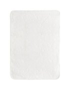 LORELLI Paturica pentru bebelusi Twinkle White material moale model decorativ in relief 80x110 cm 0 luni+