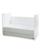 LORELLI Patut balansoar transformabil Dream White Milky Green 60 x 120 cm