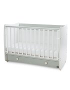 LORELLI Patut balansoar transformabil Dream White Milky Green 60 x 120 cm