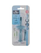 LORELLI Periuta de dinti din silicon pentru bebelusi 6 luni+ Moonlight Blue