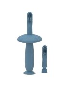 LORELLI Periuta de dinti din silicon pentru bebelusi 6 luni+ Moonlight Blue