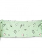 LORELLI Protectie laterala pat 140 x 27 cm bumbac ranforce Lamb Green