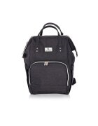 LORELLI Rucsac accesorii bebelusi Tina multiple compartimente Black