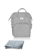 LORELLI Rucsac accesorii bebelusi Tina multiple compartimente Grey