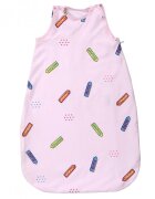 LORELLI Sac de dormit de vara 100 cm bumbac ranforce Traveling Pink