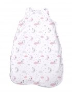 LORELLI Sac de dormit de vara 95 cm bumbac ranforce pink moon star