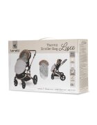 LORELLI Sac termic de iarna pentru carucior Luxe Beige captuseala polar impermeabil cu blanita detasabila