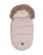 LORELLI Sac termic de iarna pentru carucior Luxe Beige captuseala polar impermeabil cu blanita detasabila
