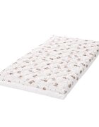 LORELLI Saltea pentru patut Havana Bear and Pillow Beige 120x60x10 cm cocos si spuma elastica