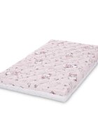 LORELLI Saltea pentru patut Havana Pink Ballerina Bear 110x62x10 cm cocos si spuma elastica