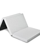 LORELLI Saltea pliabila de voiaj din spuma elastica 60x120x5 cm Grey Sky