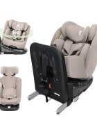 LORELLI Scaun auto pentru copii Auriga Beige i-Size isofix anti rebound bar rotativ 360 SPS 0 luni-12 ani 40-150 cm