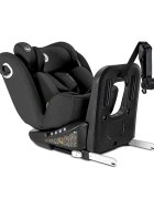 LORELLI Scaun auto pentru copii Auriga Black i-Size isofix anti rebound bar rotativ 360 SPS 0 luni-12 ani 40-150 cm