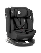 LORELLI Scaun auto pentru copii Auriga Black i-Size isofix anti rebound bar rotativ 360 SPS 0 luni-12 ani 40-150 cm