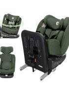 LORELLI Scaun auto pentru copii Auriga Green i-Size isofix anti rebound bar rotativ 360 SPS 0 luni-12 ani 40-150 cm