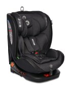 LORELLI Scaun auto pentru copii cu isofix Ares i-Size si rotativ 360 grade 0 luni-12 ani Black