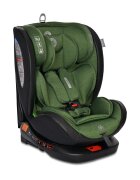 LORELLI Scaun auto pentru copii cu isofix Ares i-Size si rotativ 360 grade 0 luni-12 ani Green